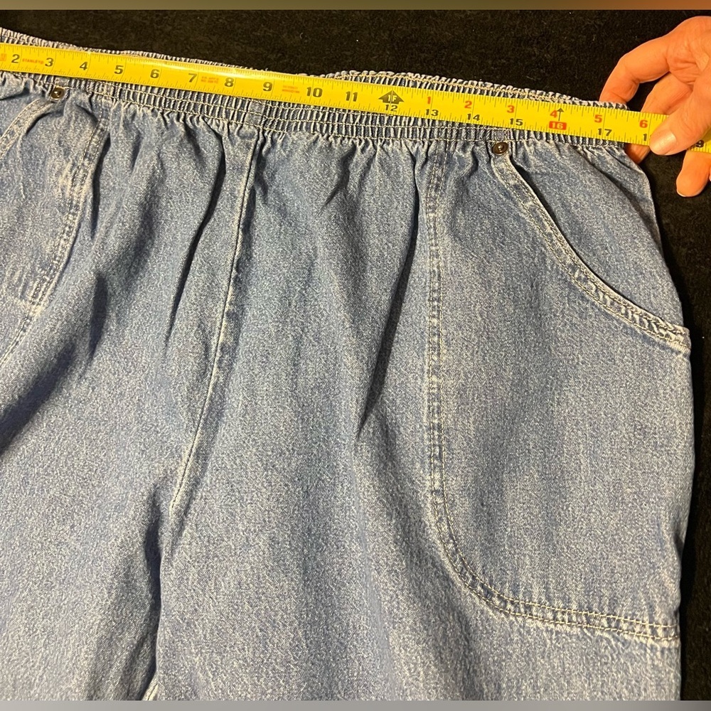 Vtg 90s Cabin Creek Medium Blue Denim Relaxed Fit Jeans Women’s 22WP - Picture 4 of 8